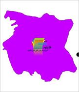 شیپ فایل نقطه ای شهرهای شهرستان شادگان واقع در استان خوزستان