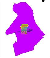 شیپ فایل نقطه ای شهرهای شهرستان رامشیر واقع در استان خوزستان