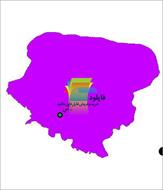 شیپ فایل نقطه ای شهرهای شهرستان لالی واقع در استان خوزستان