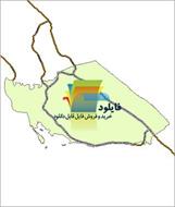 شیپ فایل راه های ارتباطی شهرستان دیر واقع در استان بوشهر