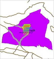 شیپ فایل راه های ارتباطی شهرستان گتوند واقع در استان خوزستان